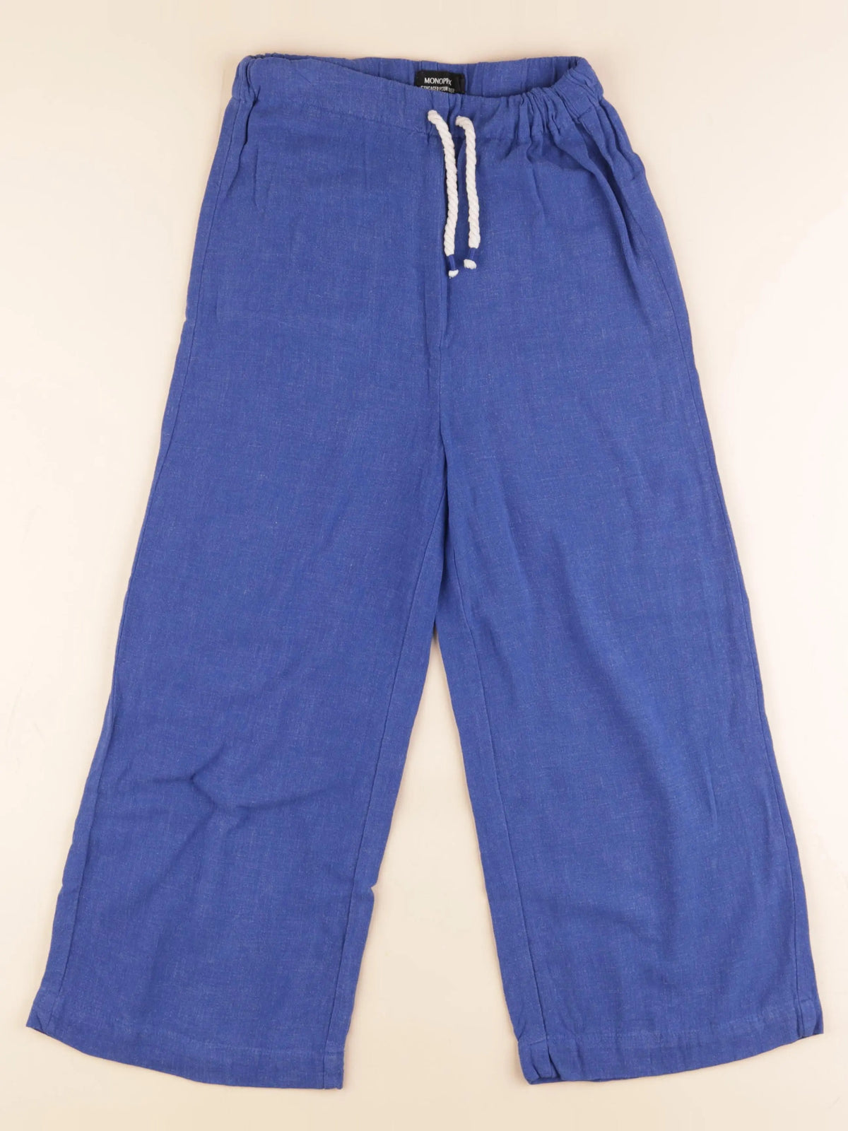 Monoprix - pantalon bleu - 10 ans