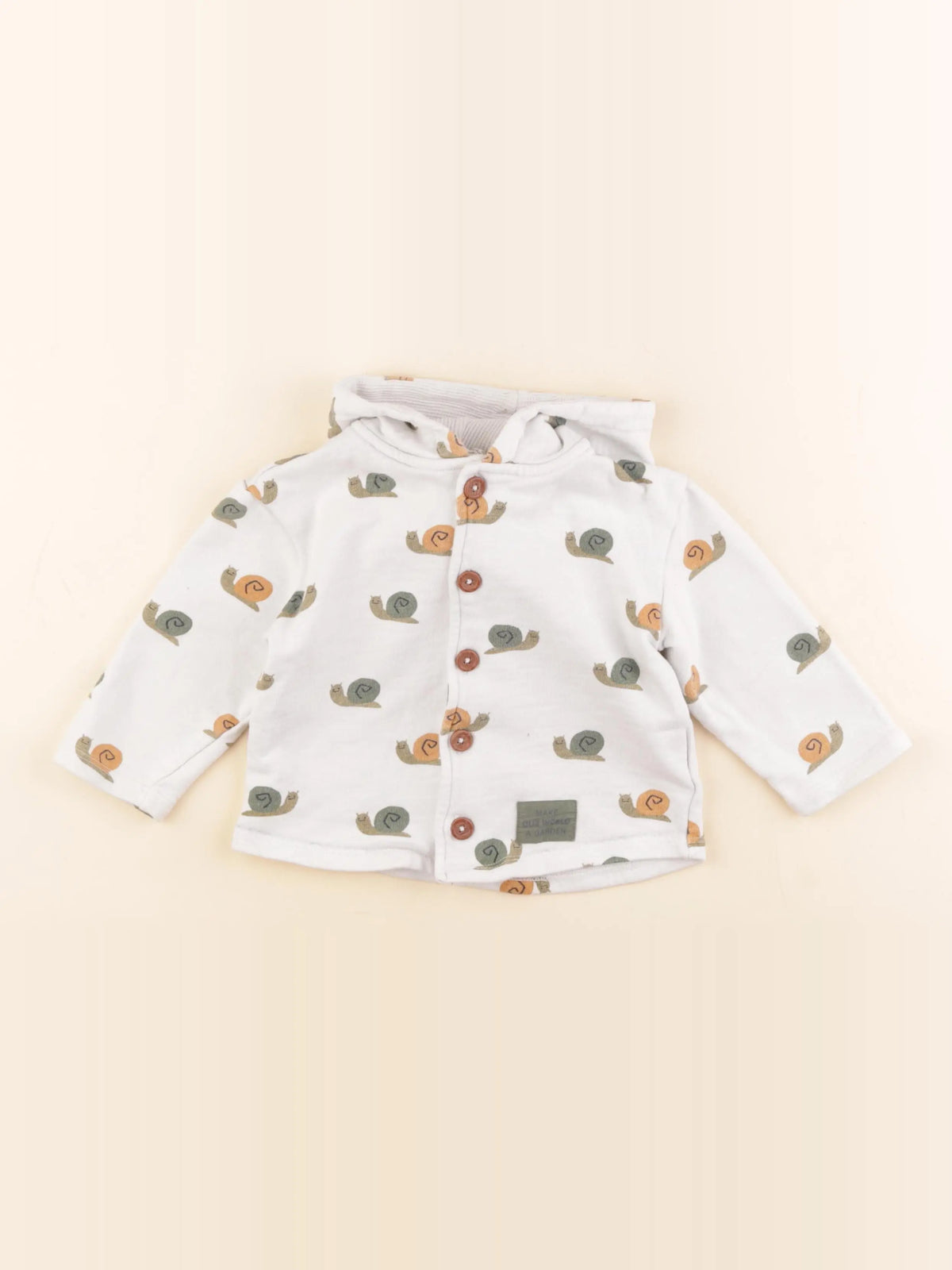 Boutchou - sweat blanc - 24 mois