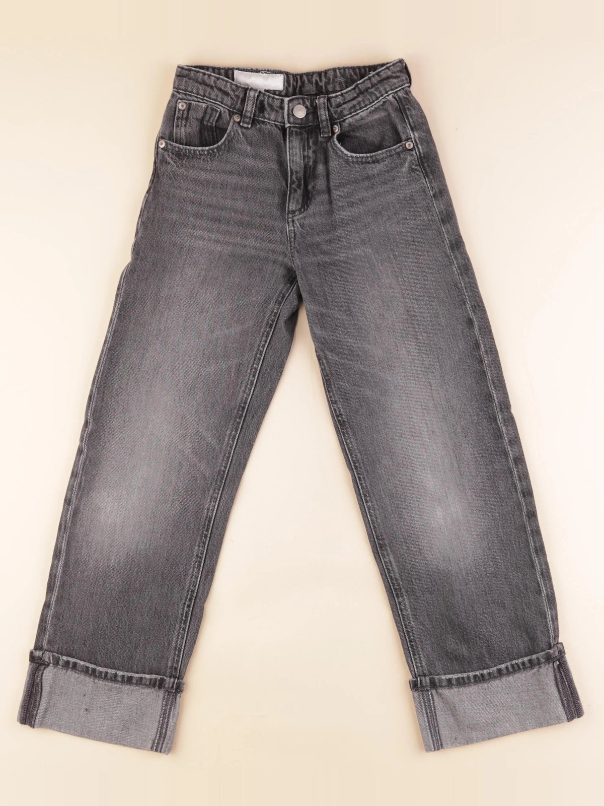 Zara - jean noir, gris - 9/10 ans