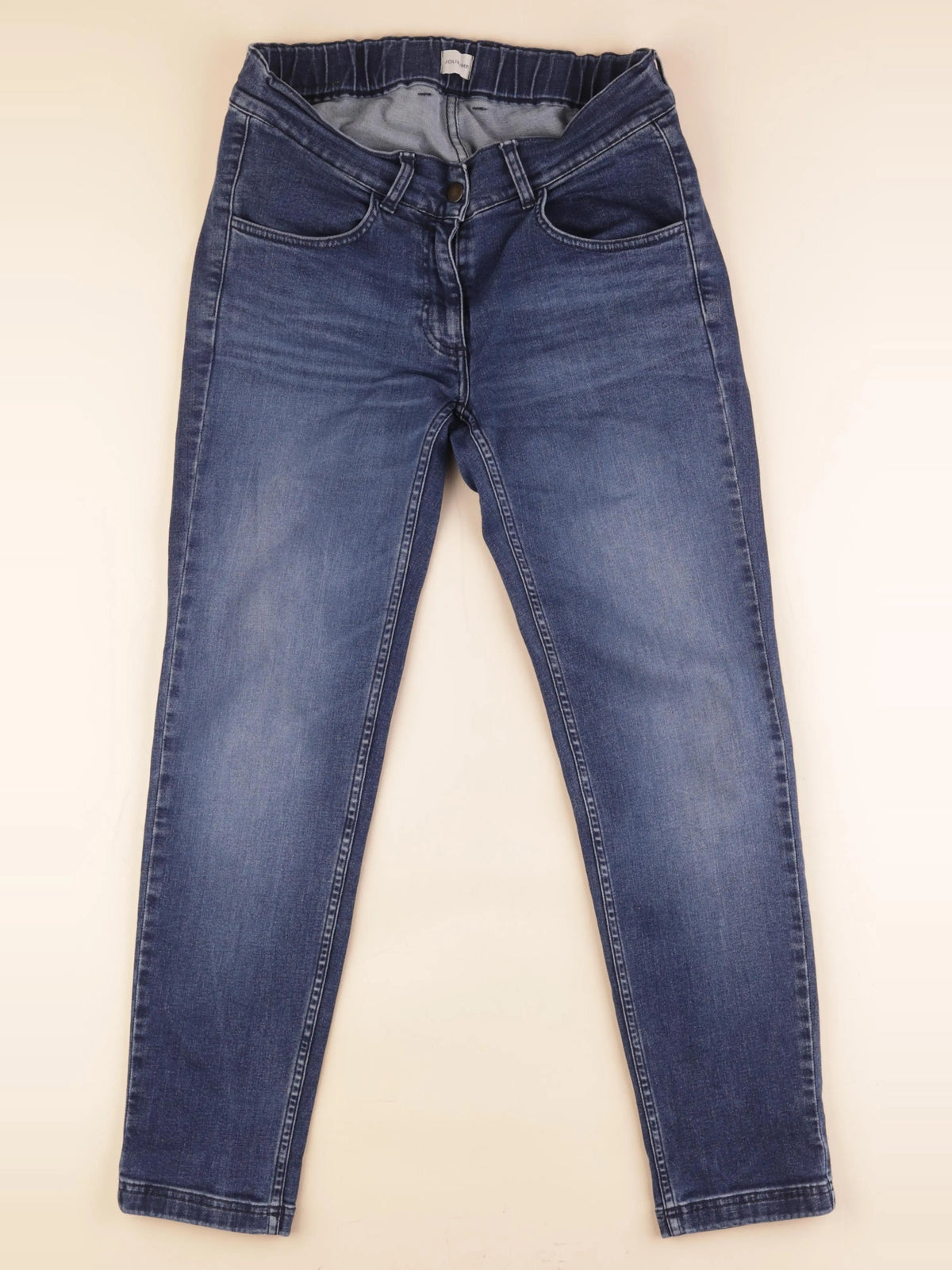 Jolibump - jean grossesse bleu - xs