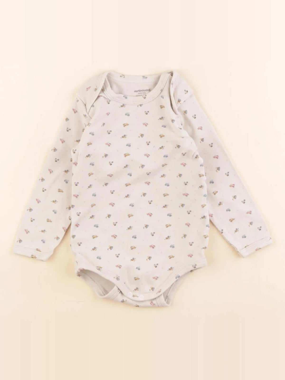 Vertbaudet - body blanc - 24 mois