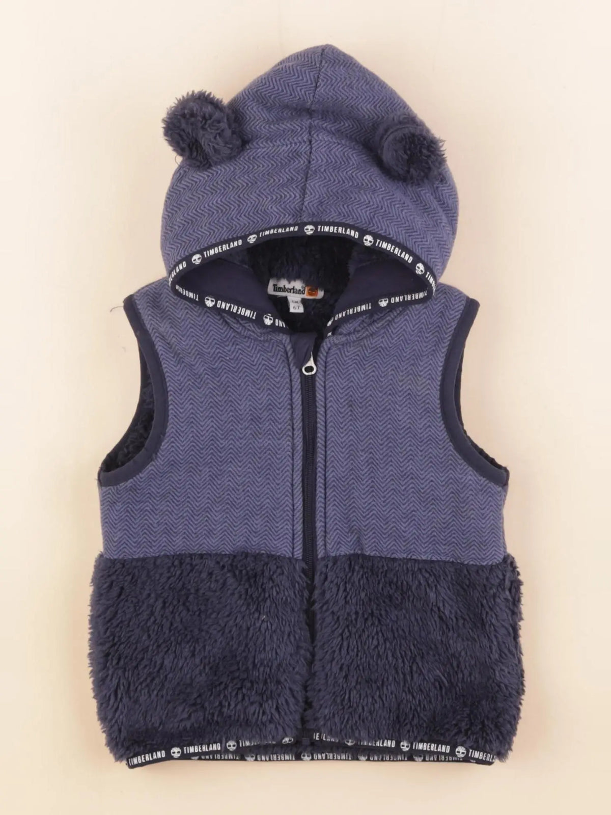 Timberland - gilet bleu - 6 mois