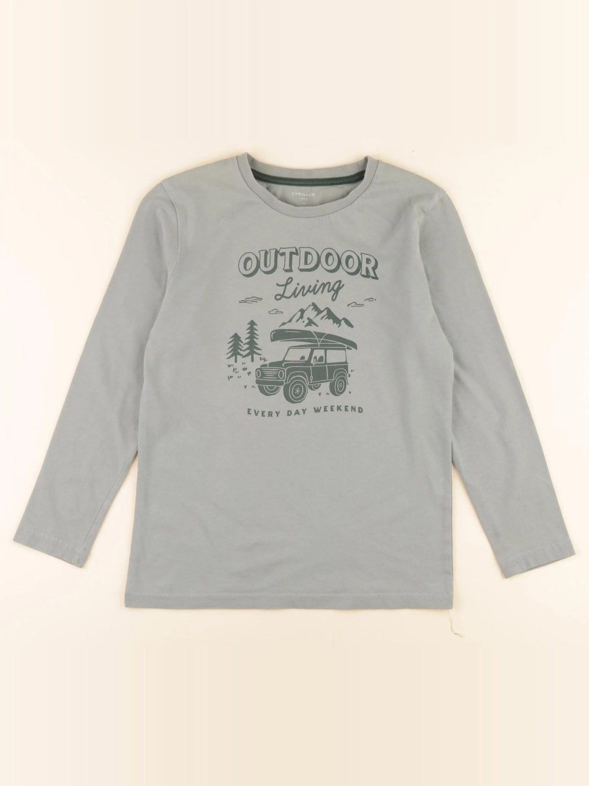 Cyrillus - tee-shirt vert - 12 ans