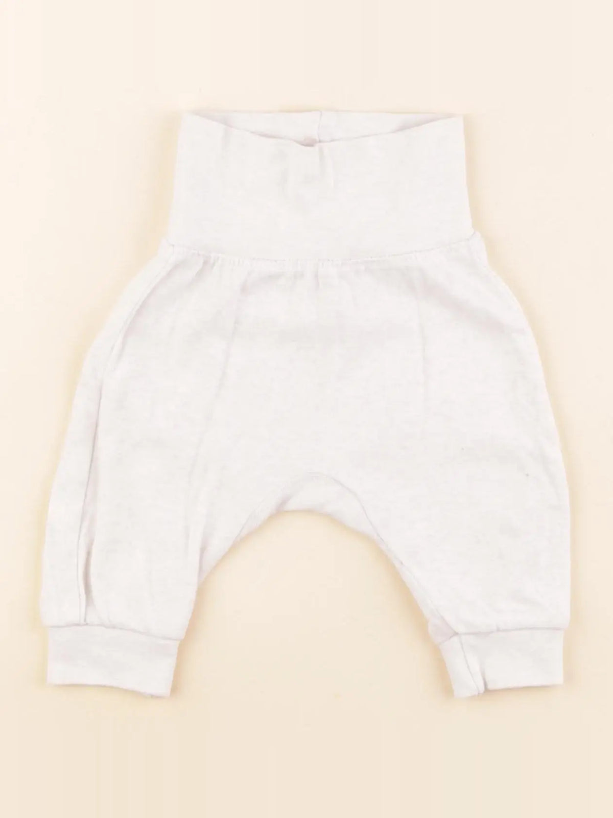 H&M - legging beige - 1/2 mois