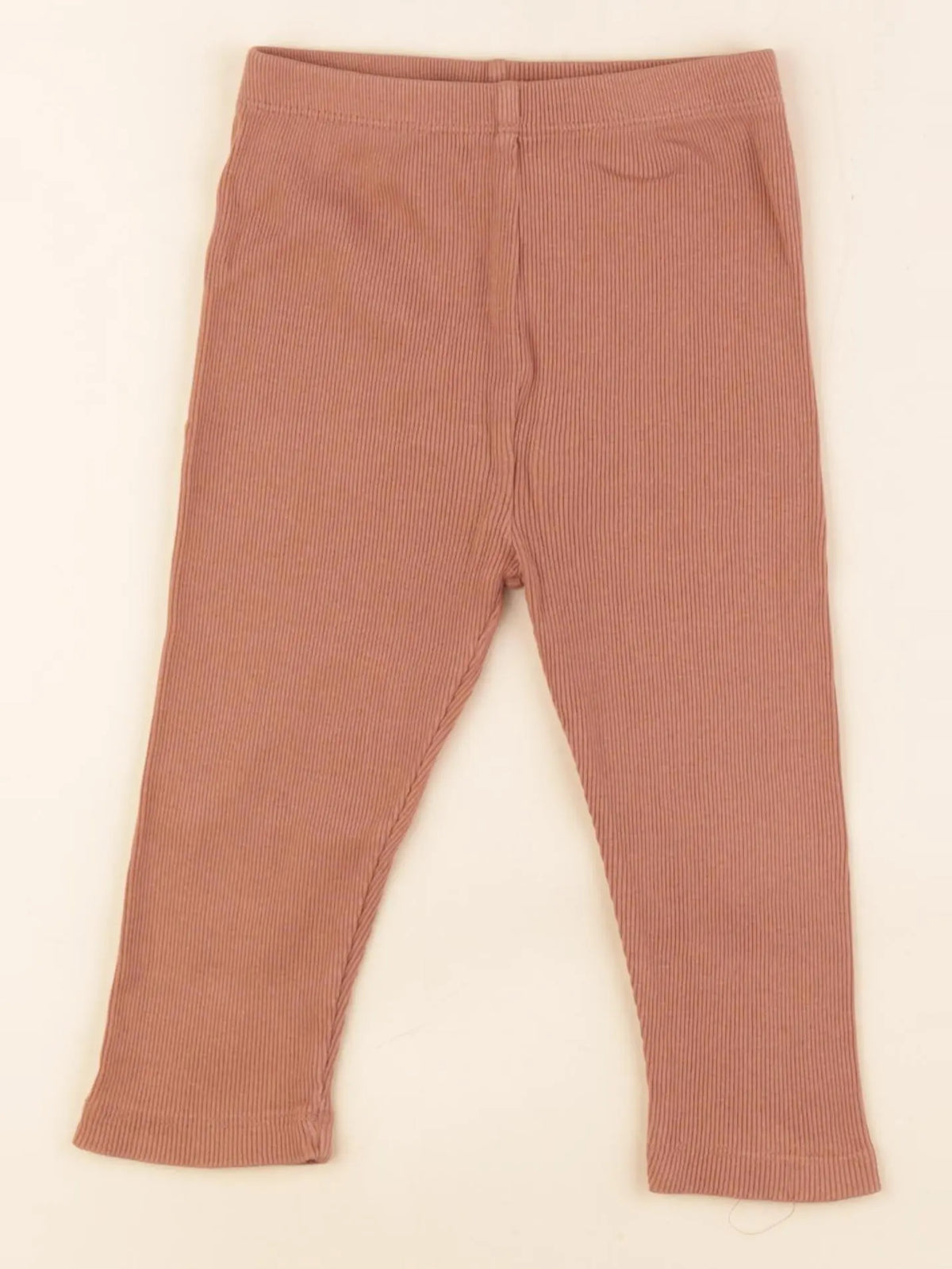 Vertbaudet - legging marron - 24 mois