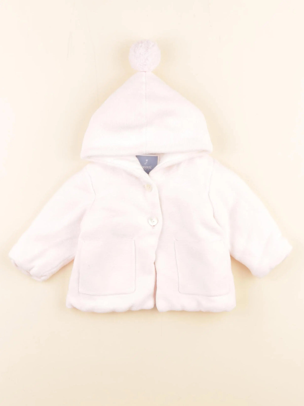 Jacadi - gilet rose - 6 mois