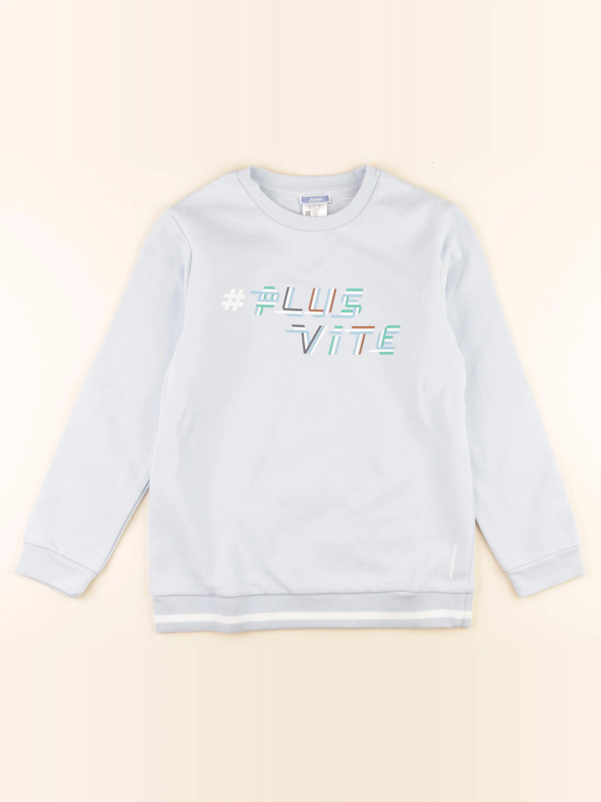 Jacadi - sweat bleu - 12 ans