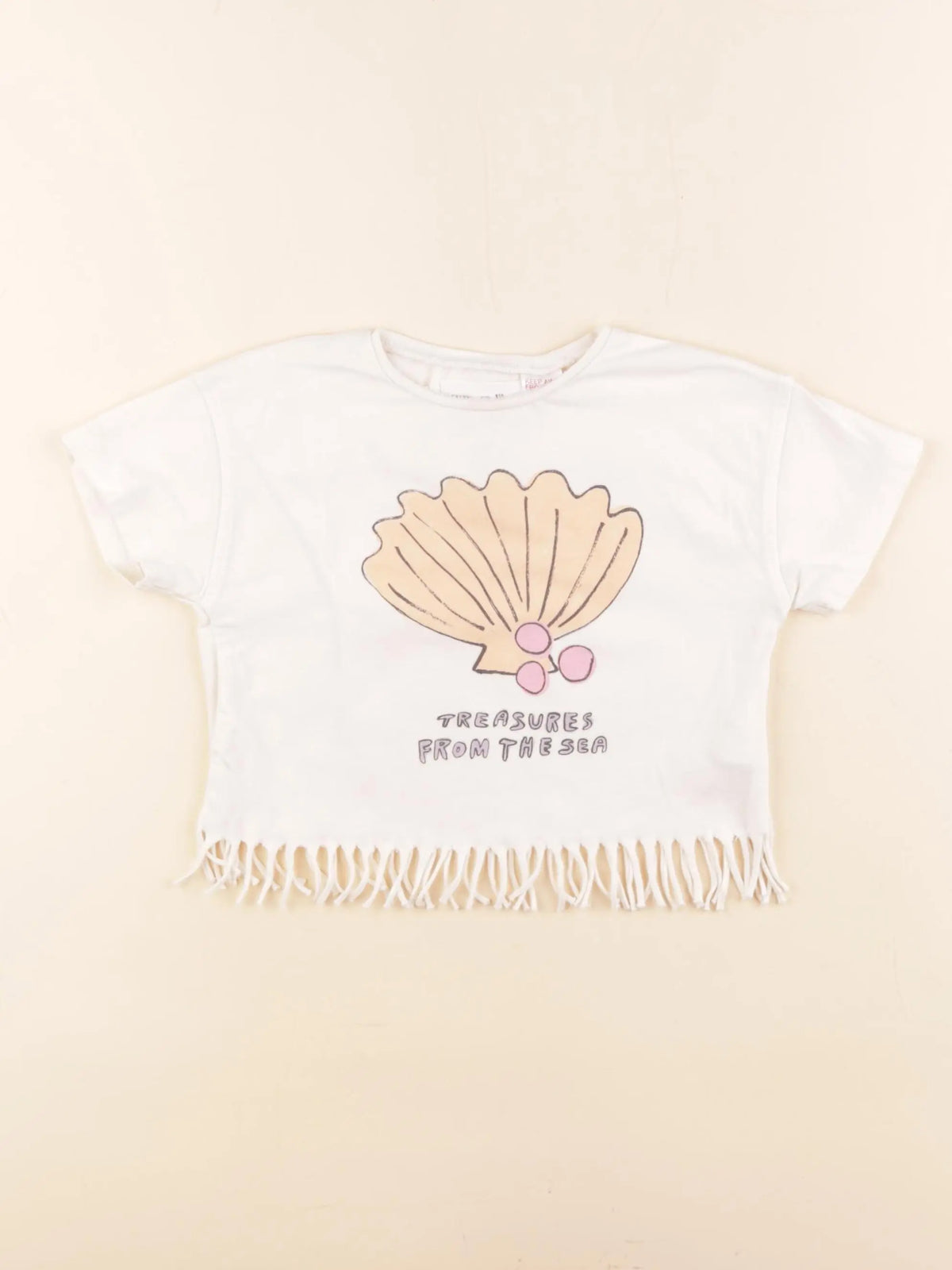 Zara - tee-shirt blanc - 18 mois