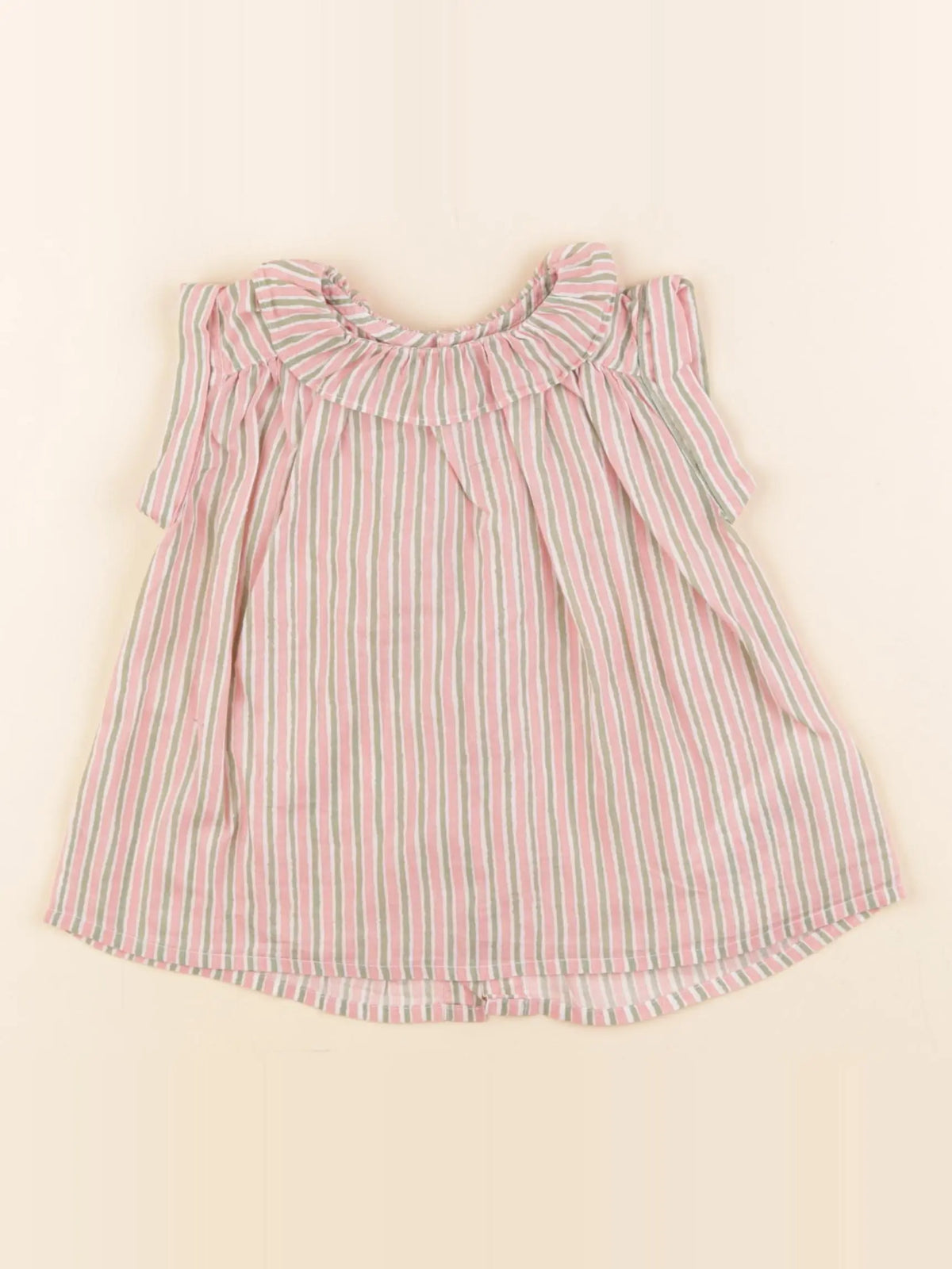 Bonton - blouse rose - 2 ans