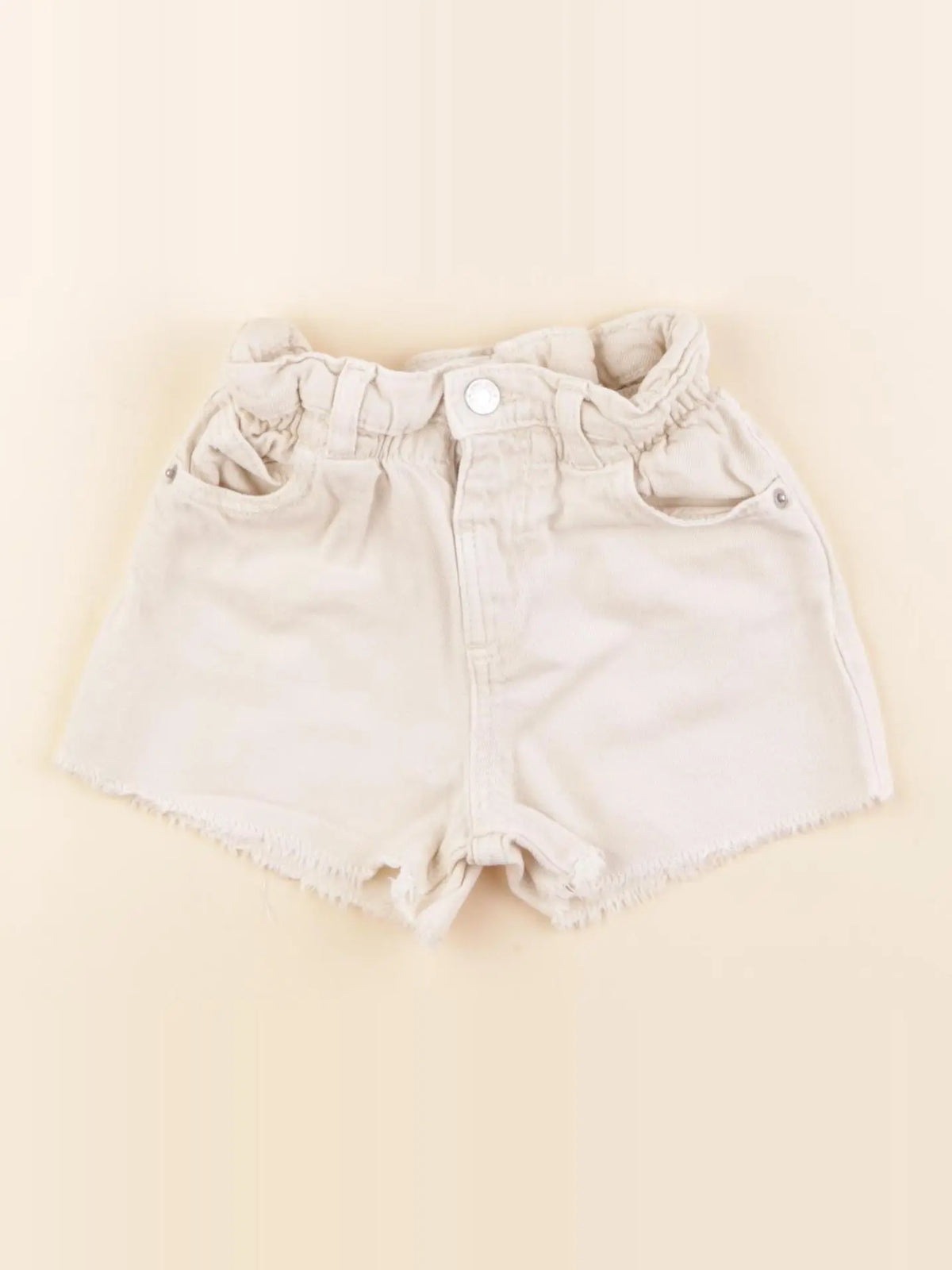 Zara - short beige - 18 mois