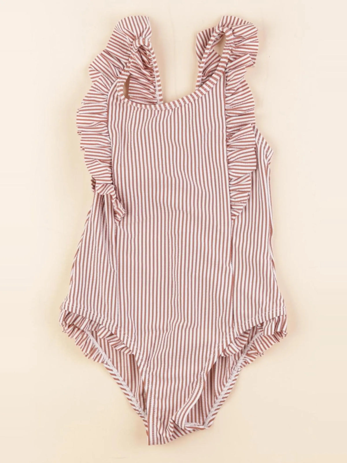 Vertbaudet - maillot de bain rose - 5 ans