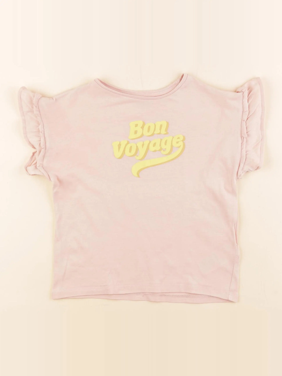 Vertbaudet - tee-shirt rose - 4 ans