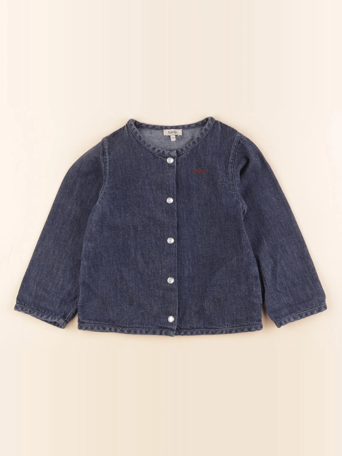 Natalys - veste bleu - 36 mois