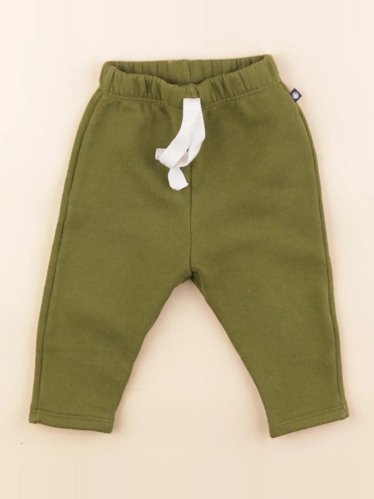 Petit Bateau - jogging vert - 6 mois