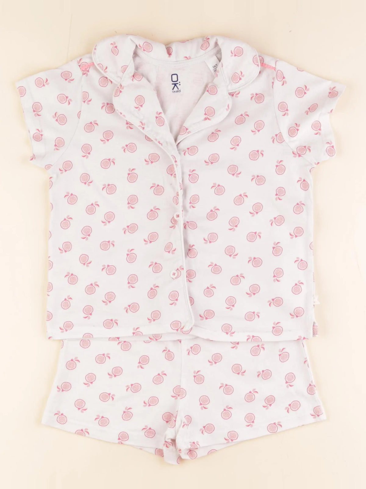 Okaidi - pyjama coton rose - 5 ans