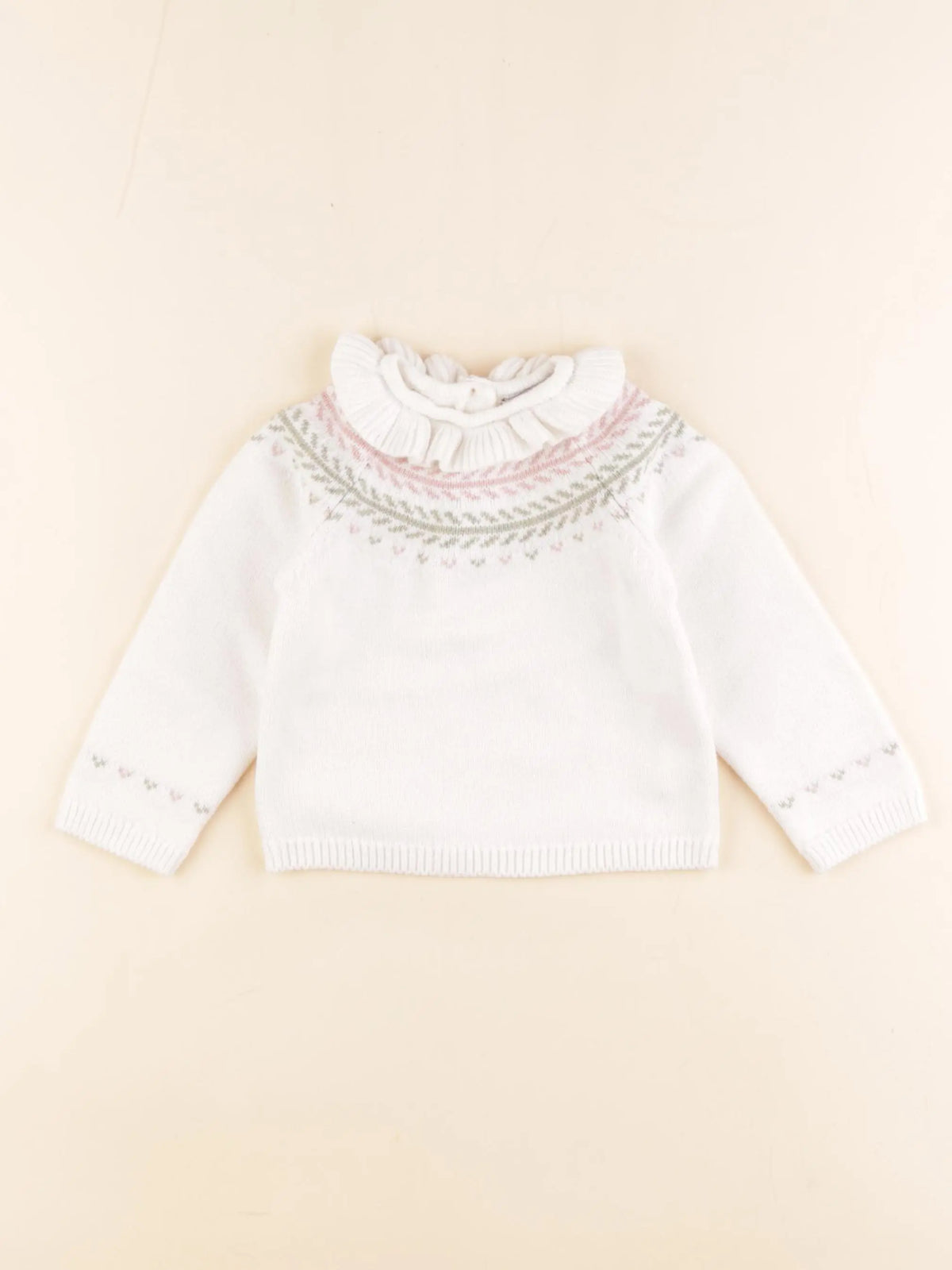 Cyrillus - pull multicolore - 18 mois