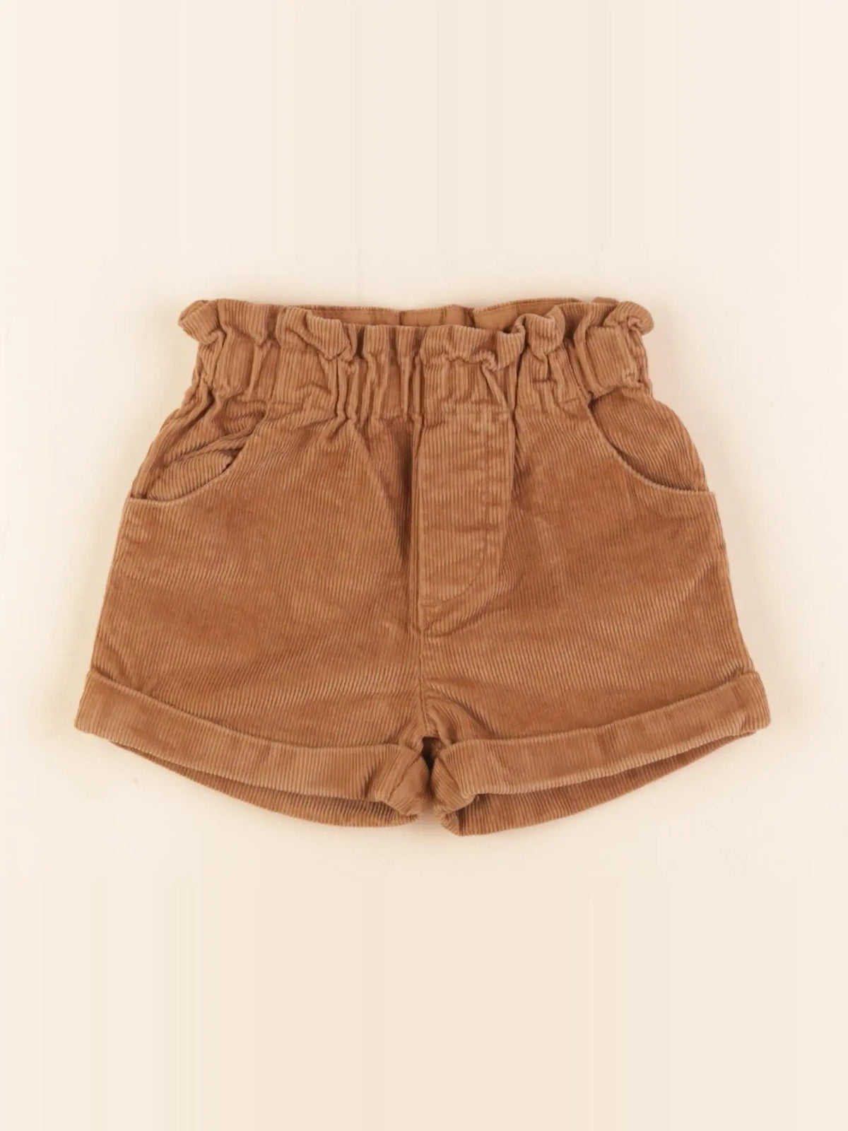 Cyrillus - short marron - 12 mois