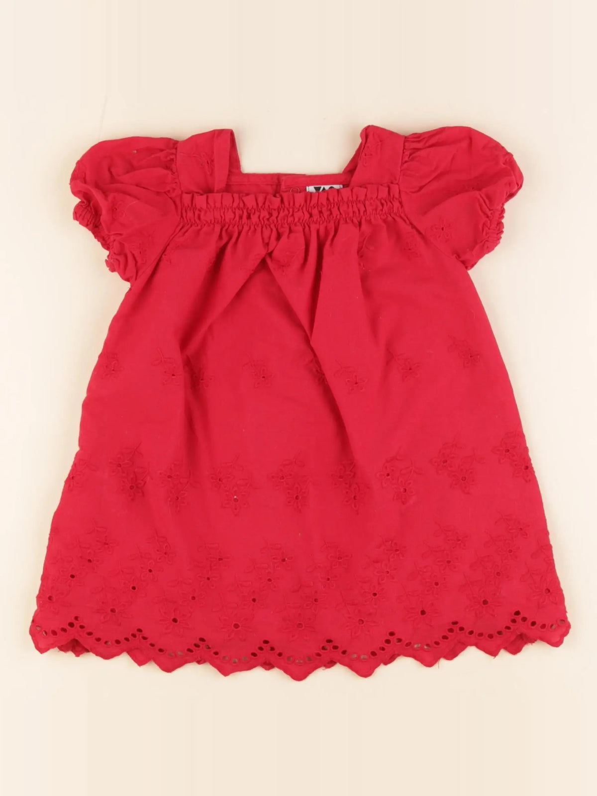 Tape à l'oeil - robe rouge - 18 mois