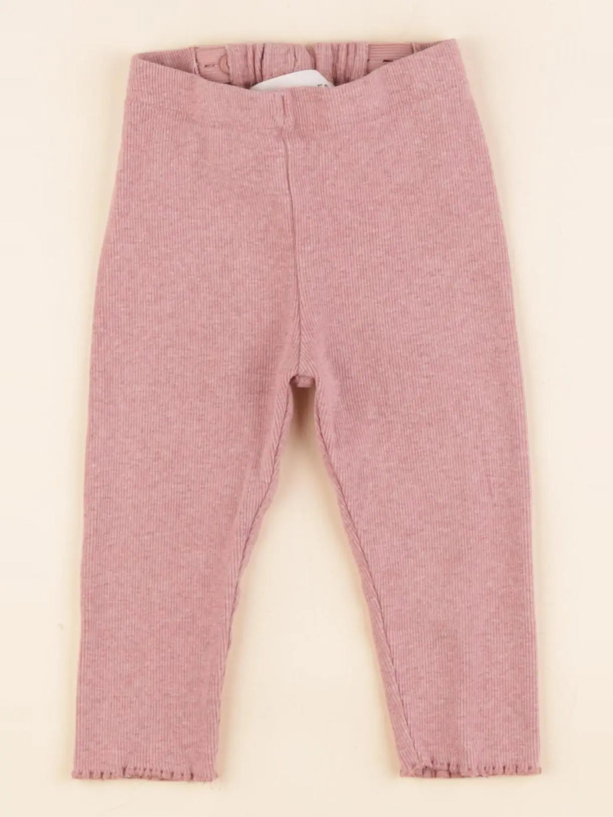 H&M - legging rose - 9/12 mois