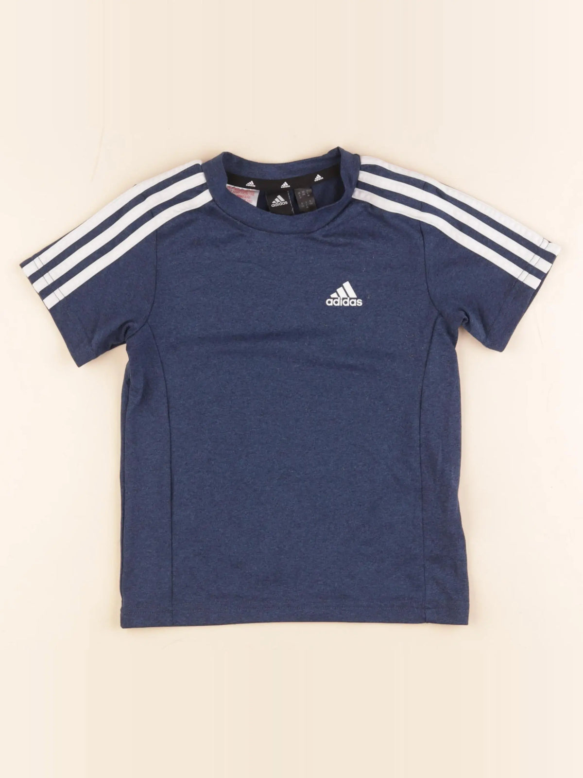 Adidas - tee-shirt bleu - 5/6 ans