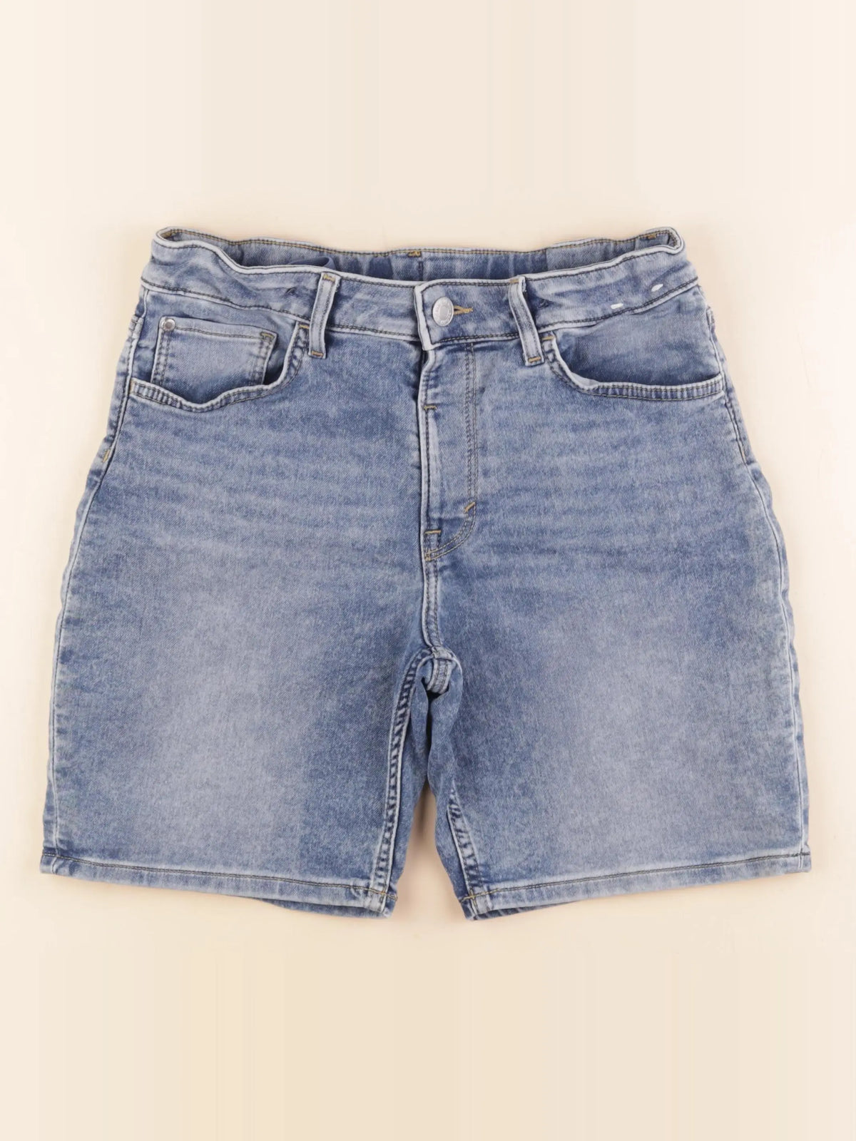 H&M - short bleu - 12/13 ans