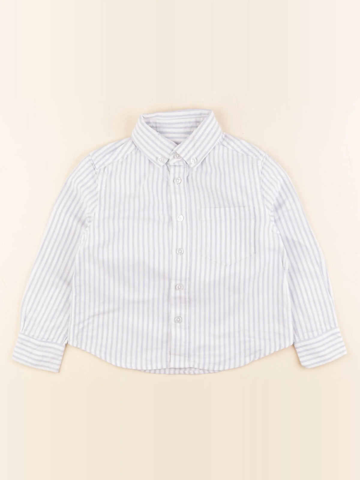Cyrillus - chemise bleu - 4 ans