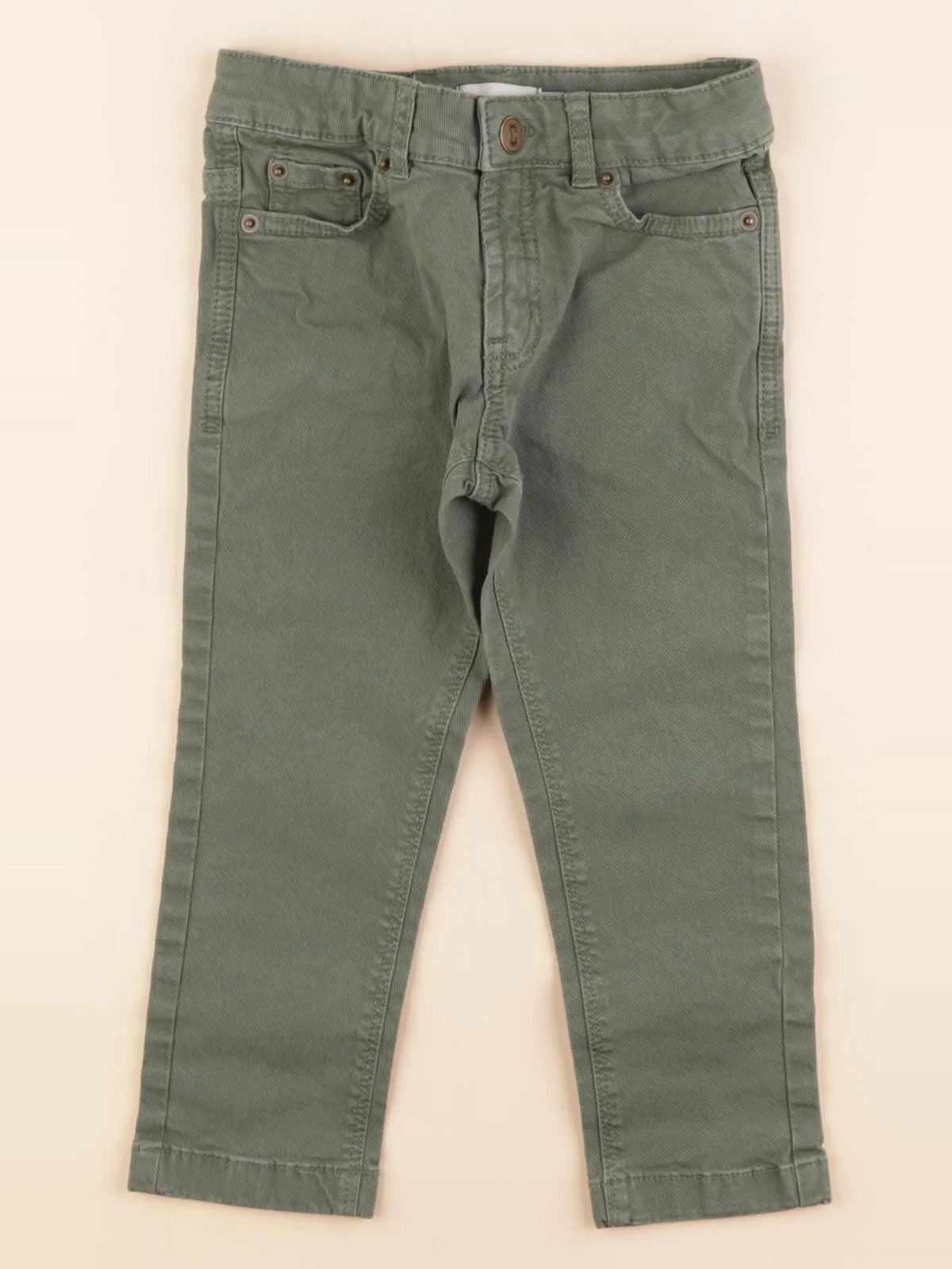 Cyrillus - jean vert - 4 ans