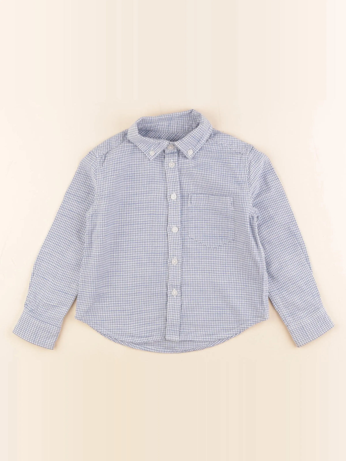 Cyrillus - chemise bleu - 4 ans