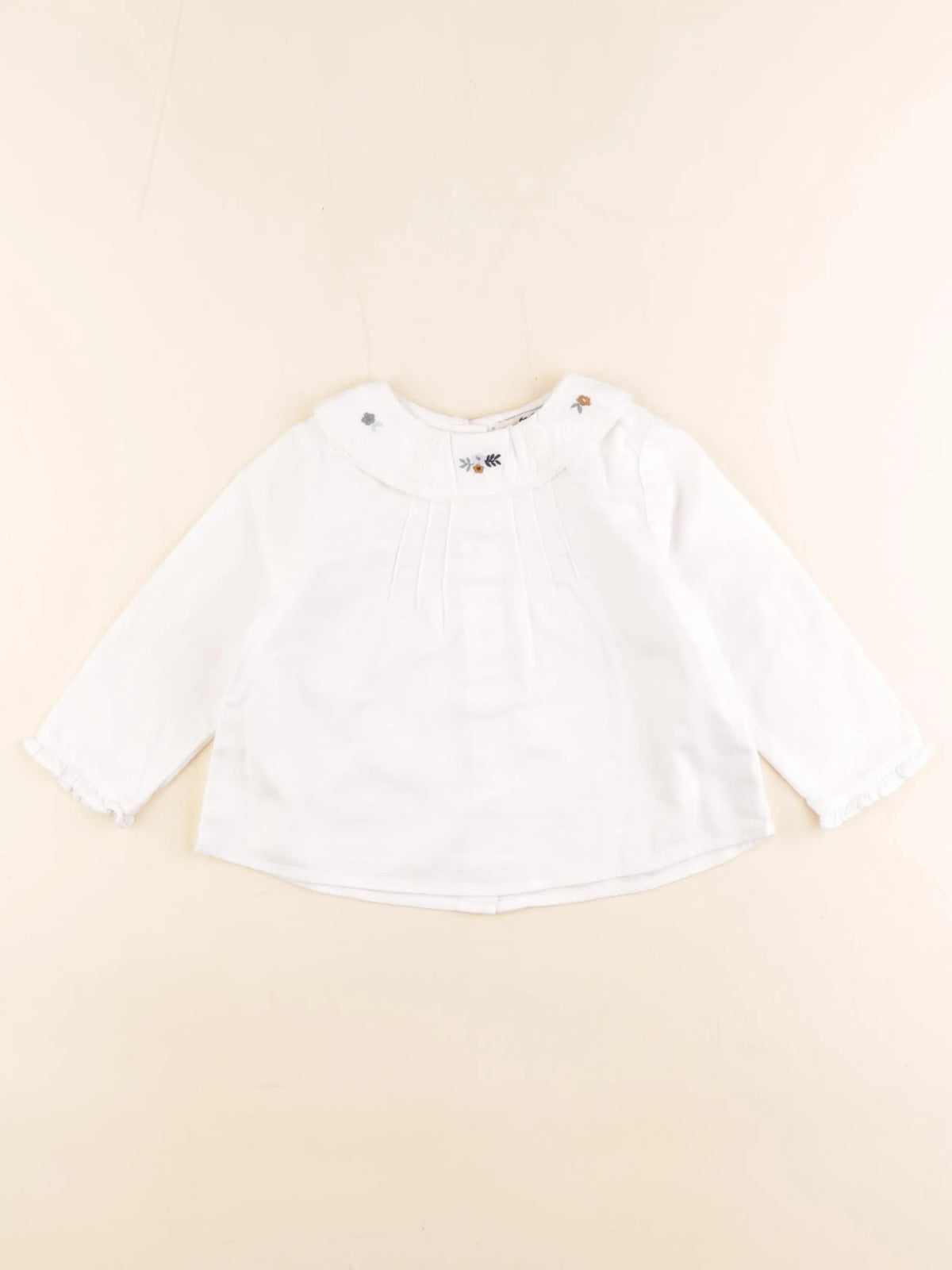 Cyrillus - blouse blanc - 18 mois