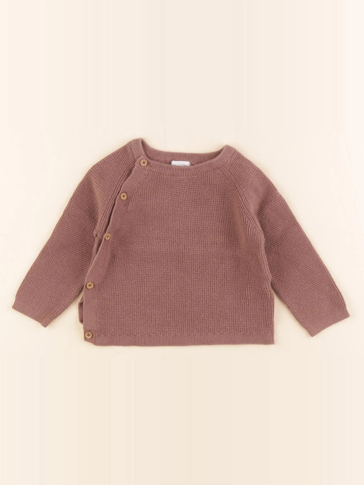 Vertbaudet - pull marron - 18 mois