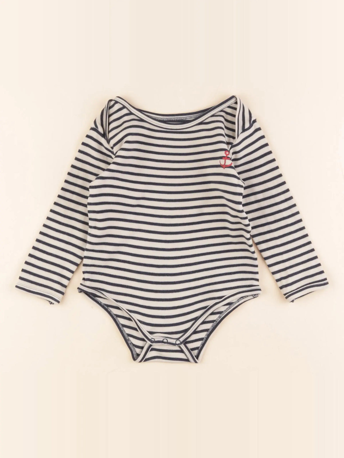 Vertbaudet - body bleu - 24 mois