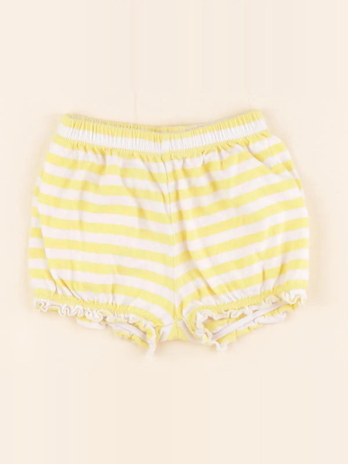 La Redoute - bloomer jaune, blanc - 9 mois