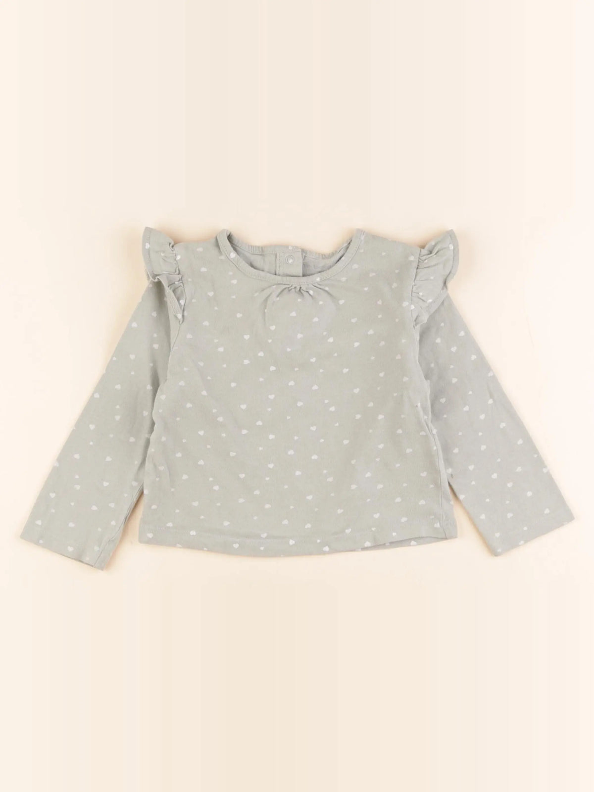 Vertbaudet - tee-shirt vert - 18 mois