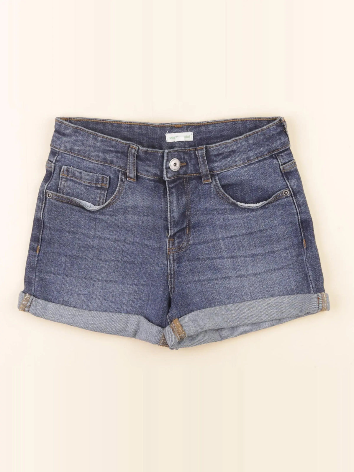 Vertbaudet - short bleu - 10 ans