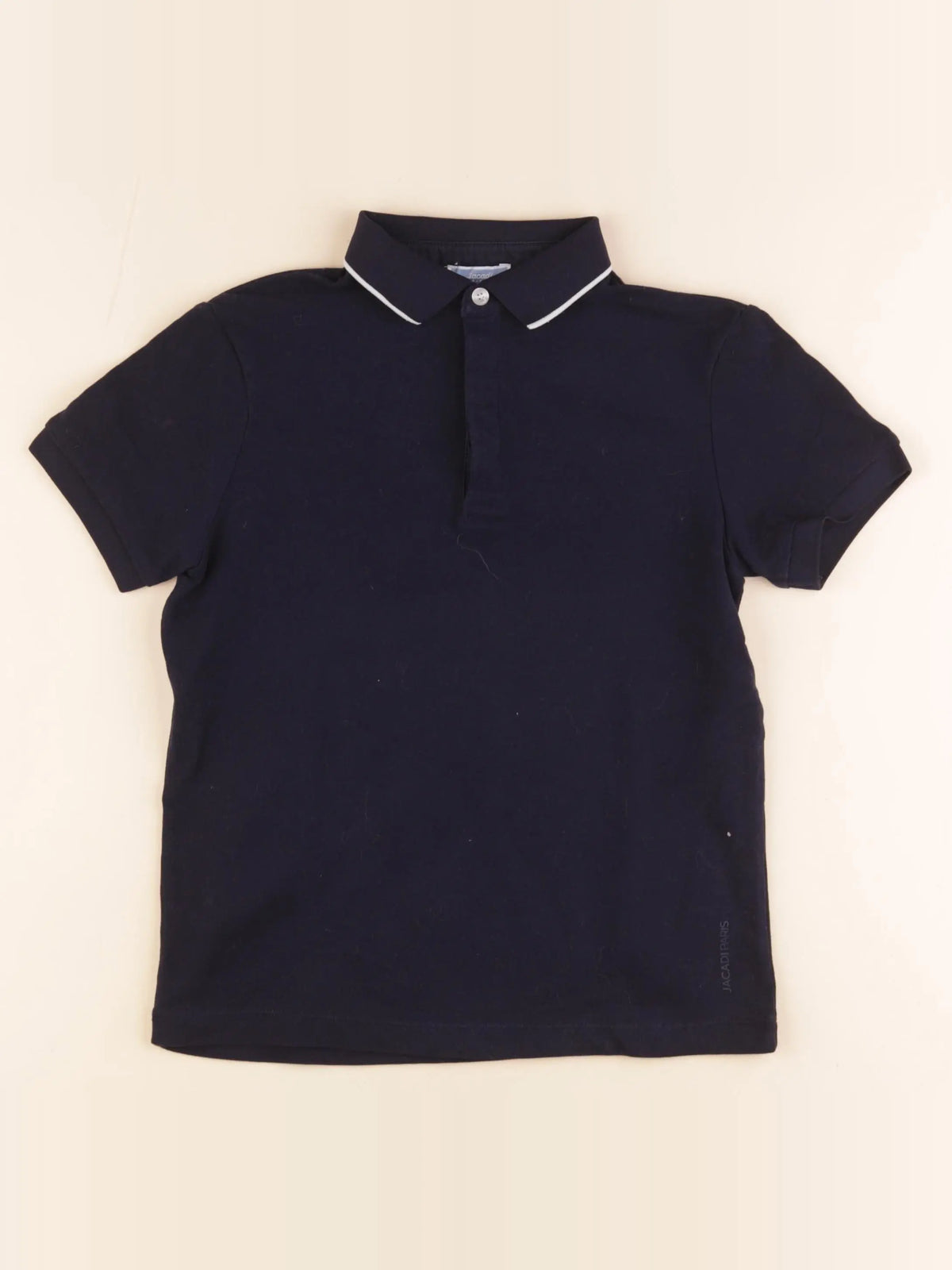 Jacadi - polo noir - 8 ans