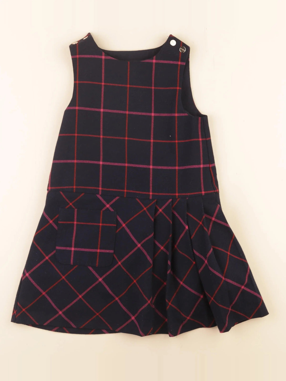 Jacadi - robe bleu, rose - 6 ans