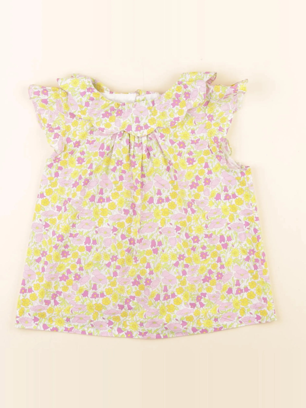 Jacadi - blouse liberty multicolore - 6 ans
