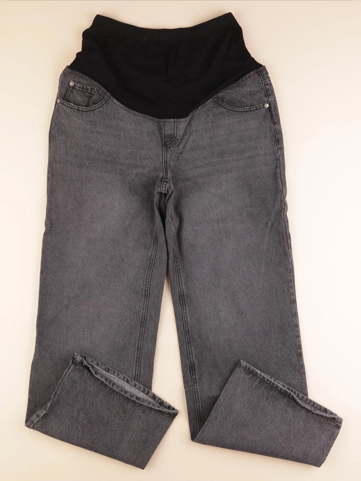 Envie de fraise - jean grossesse noir - 40