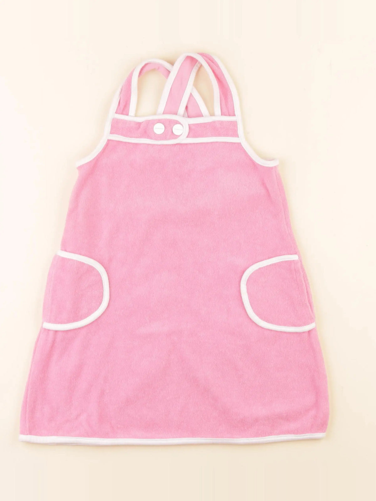 Jacadi - robe éponge rose - 4 ans