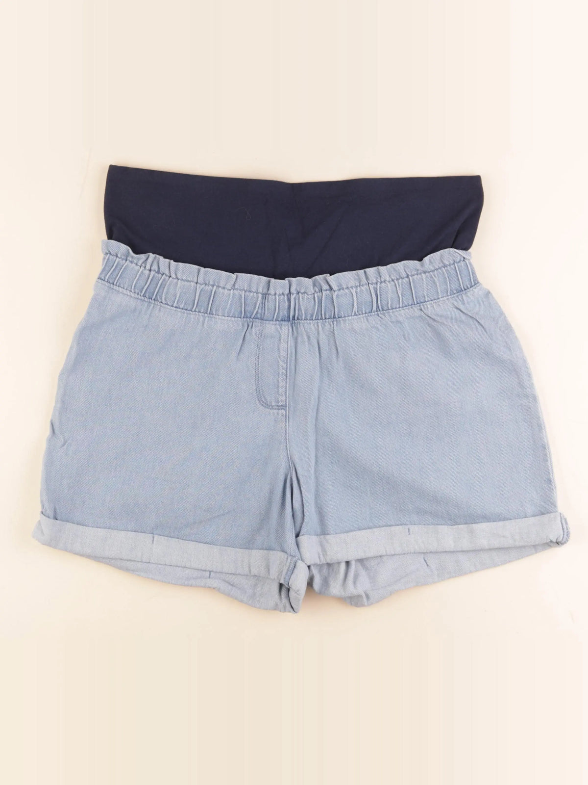 Vertbaudet - short grossesse bleu - 40