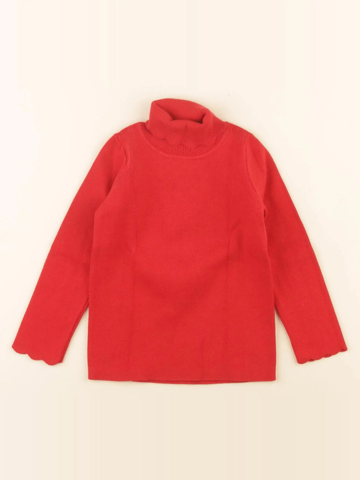 Jacadi - pull rouge - 3 ans
