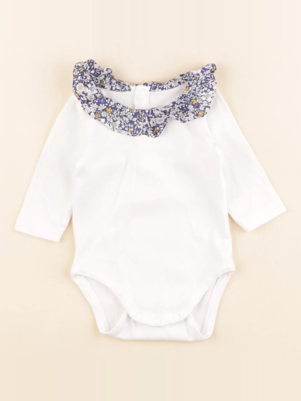 Jacadi - body liberty blanc - 3 mois