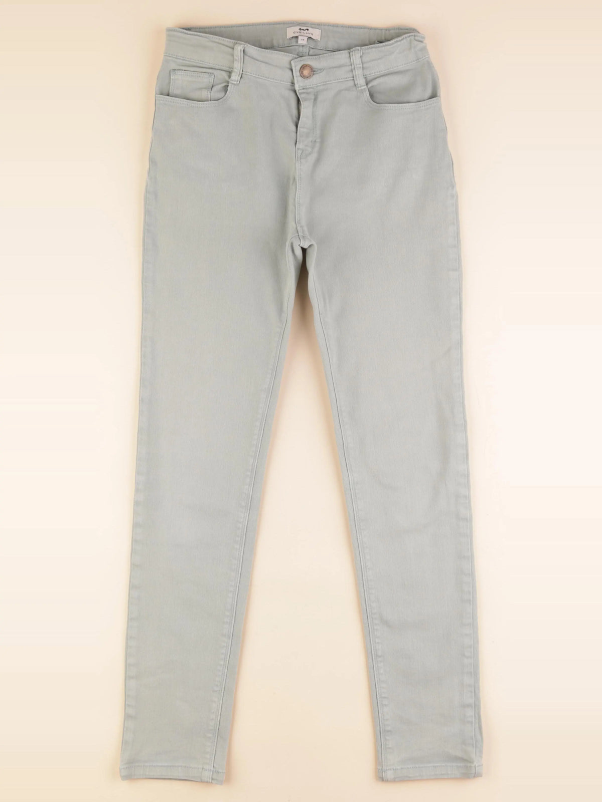 Cyrillus - pantalon vert - 14 ans