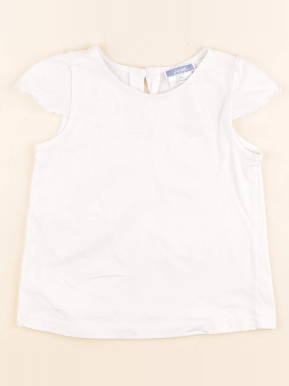 Jacadi - tee-shirt blanc - 4 ans