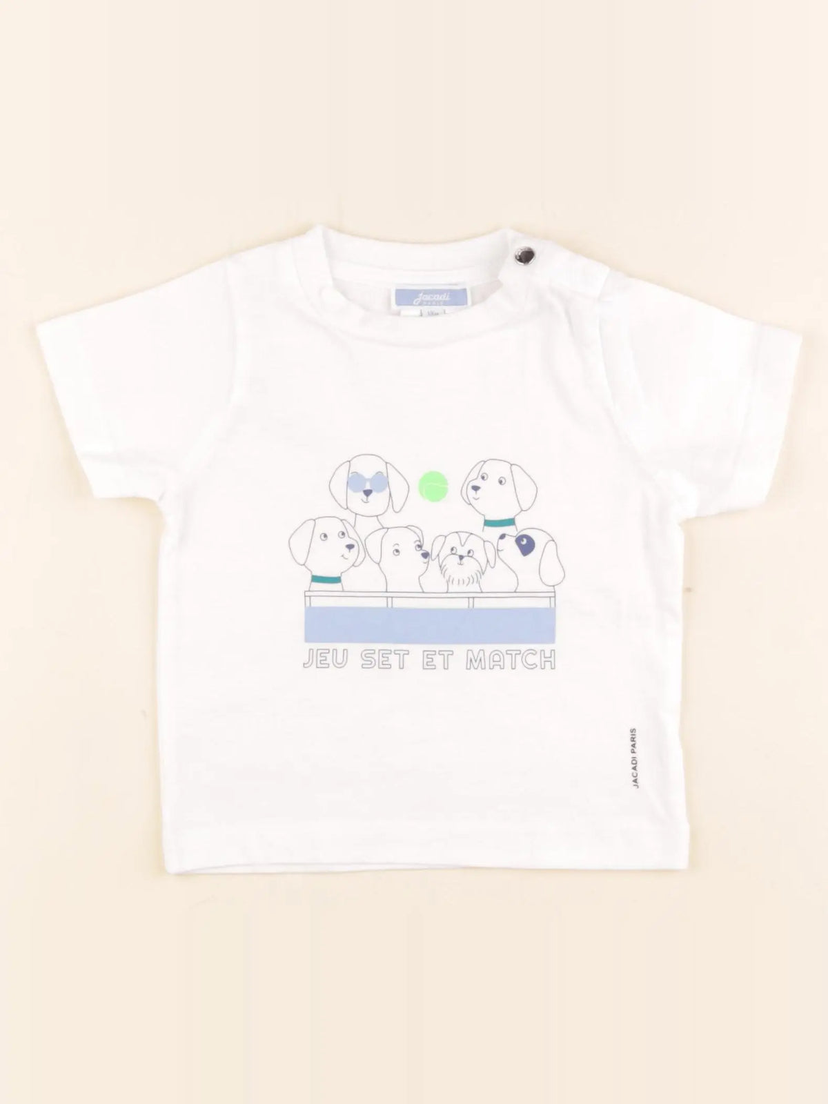 Jacadi - tee-shirt blanc - 18 mois