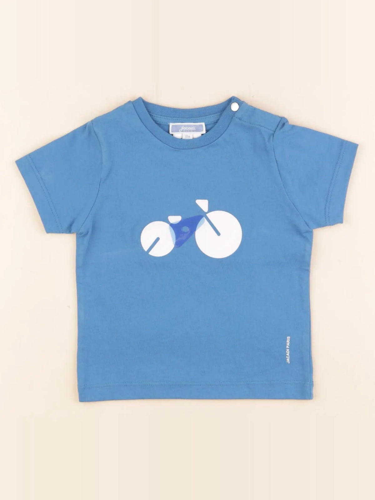 Jacadi - tee-shirt bleu - 18 mois