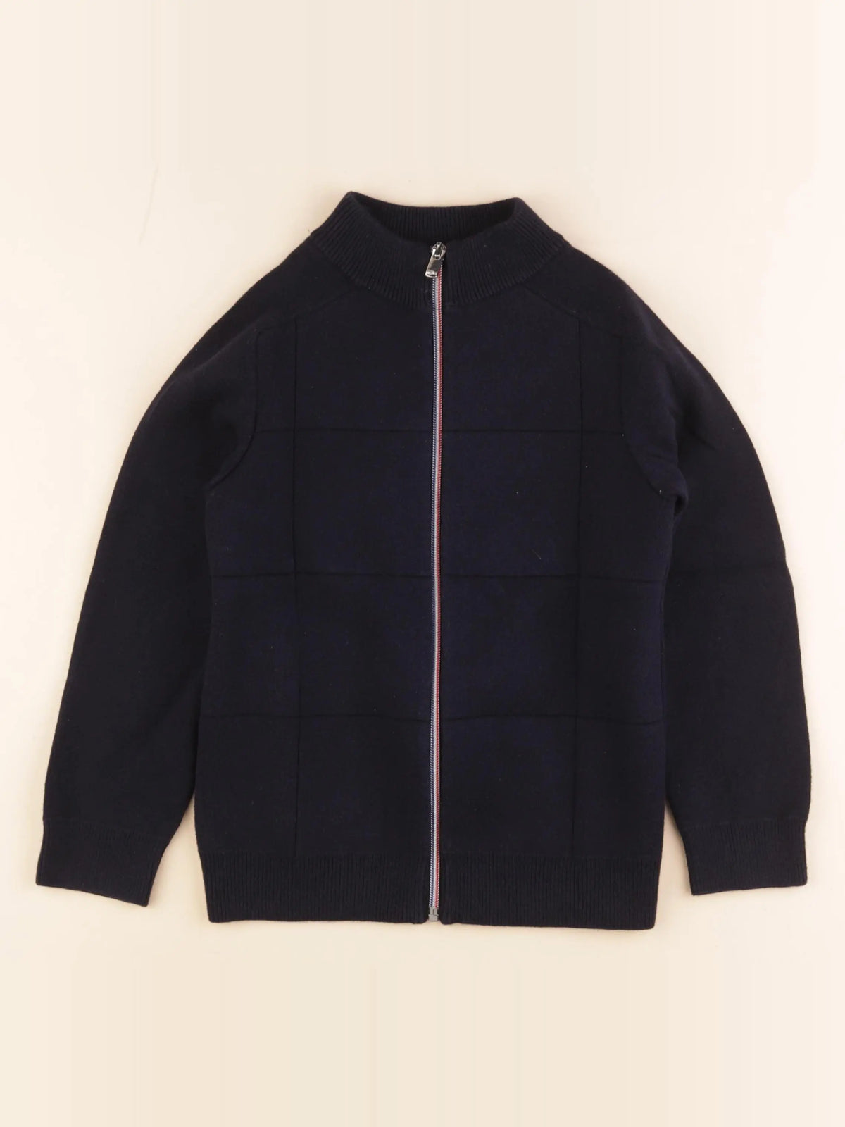 Jacadi - gilet bleu - 8 ans