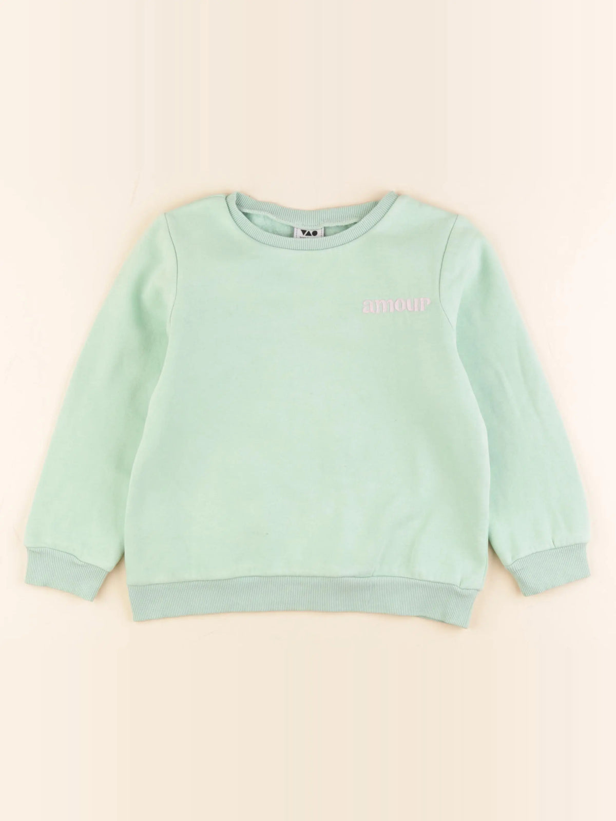 Tape à l'oeil - sweat vert - 6 ans