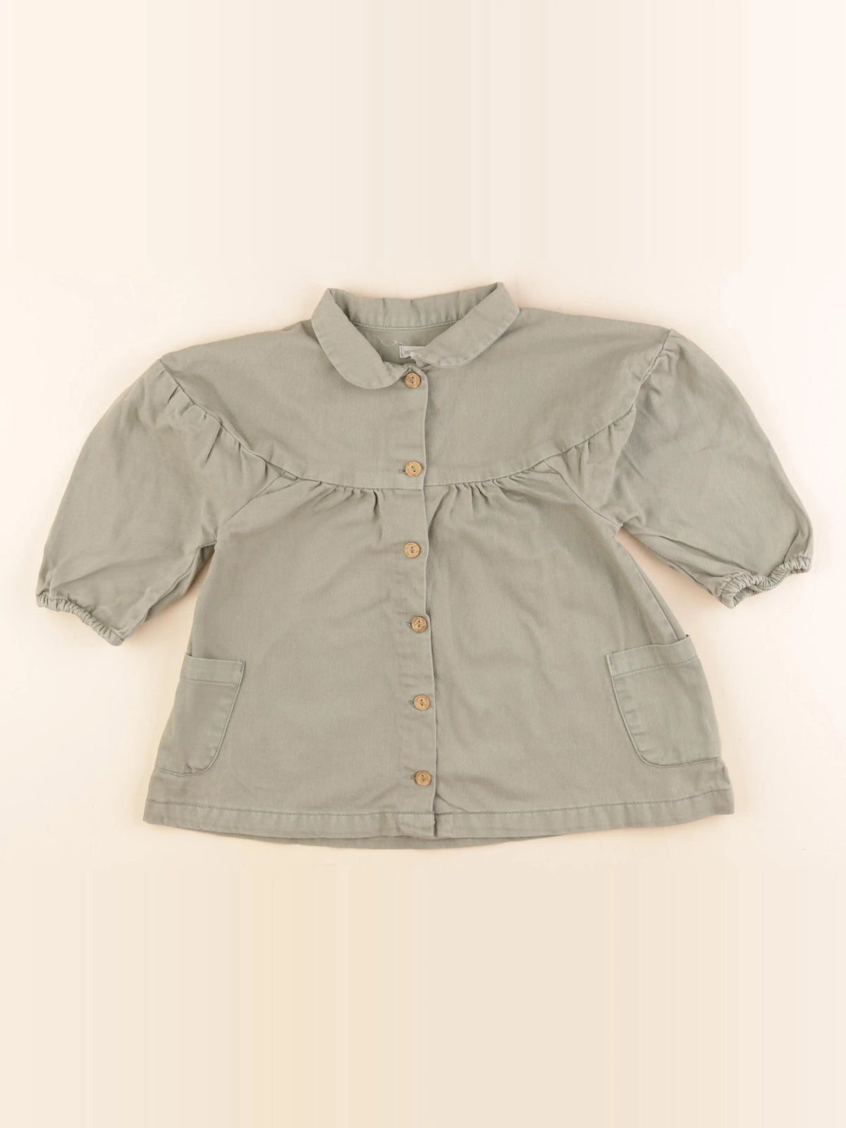 Vertbaudet - robe vert - 36 mois