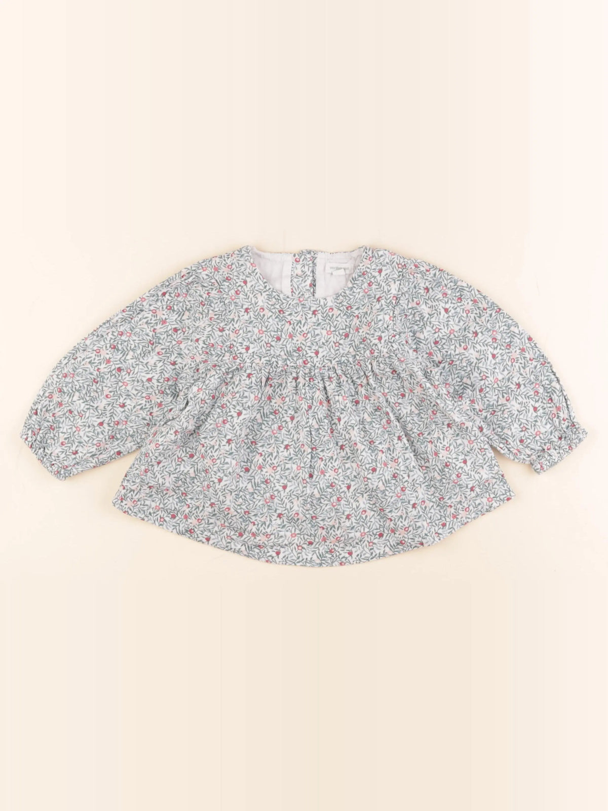 Vertbaudet - blouse multicolore - 18 mois
